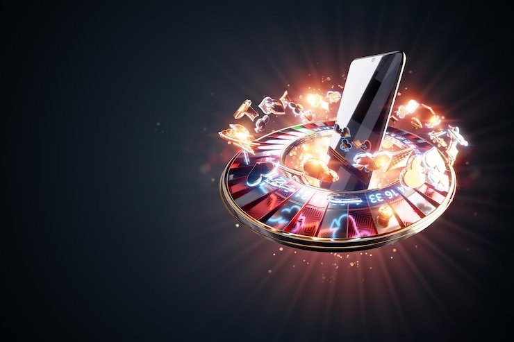 Tampilan hero angker4d bertema ungu